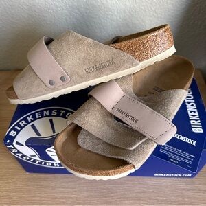 Birkenstock Kyoto Taupe BRAND NEW in Box!  Size 38